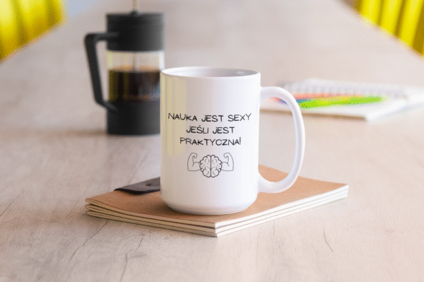 Kubek AHP ☕ Limitowana edycja "Nauka jest sexy"